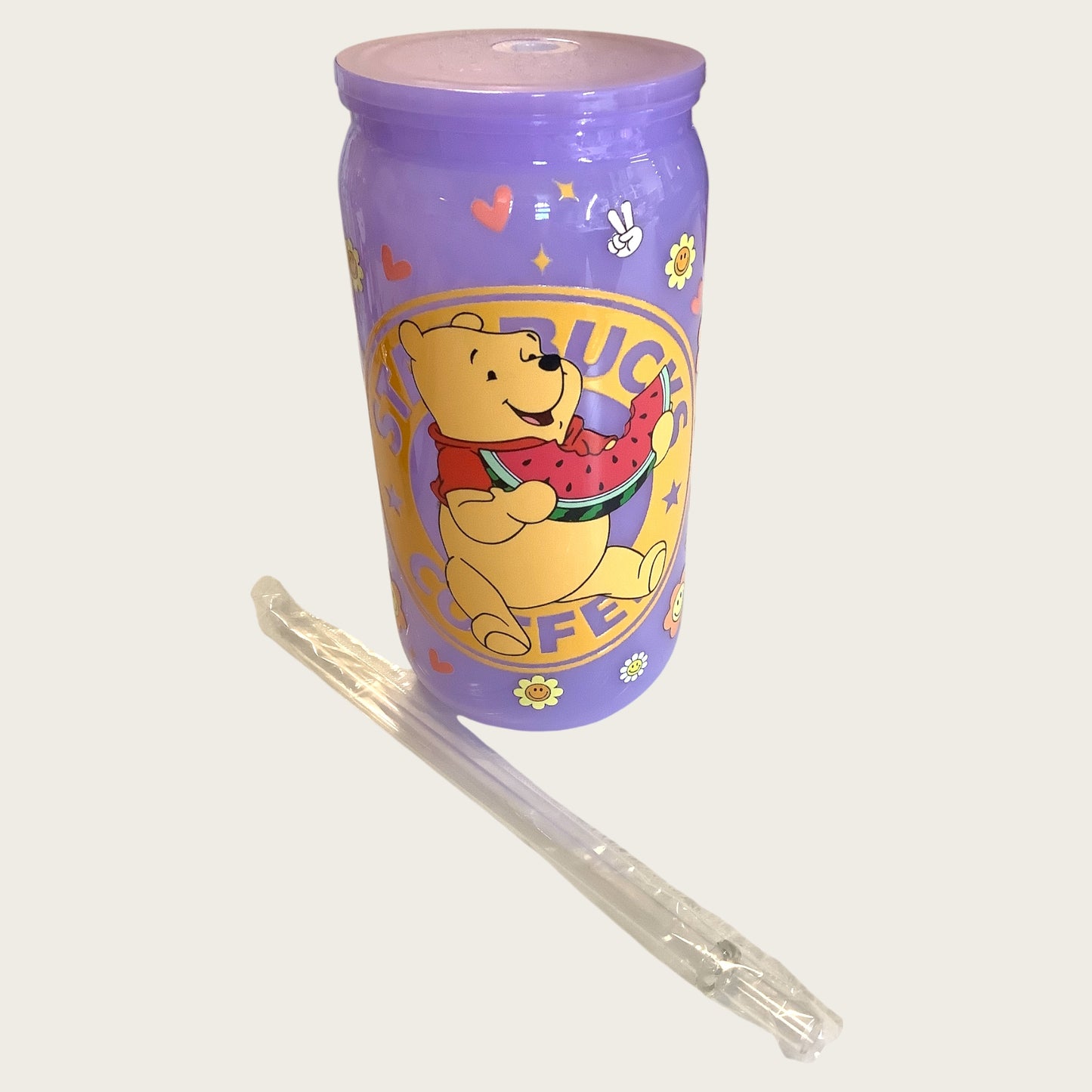 vaso de acrilico de 16 onzas