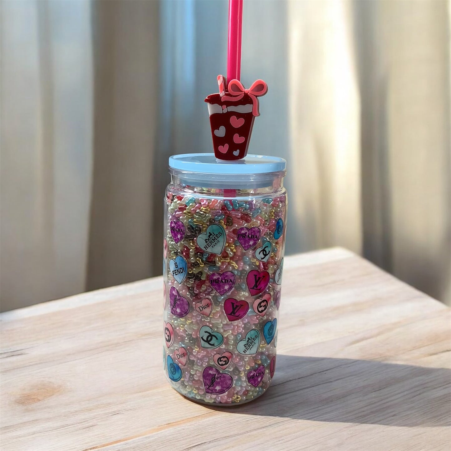 vaso en acrilico 16 onza