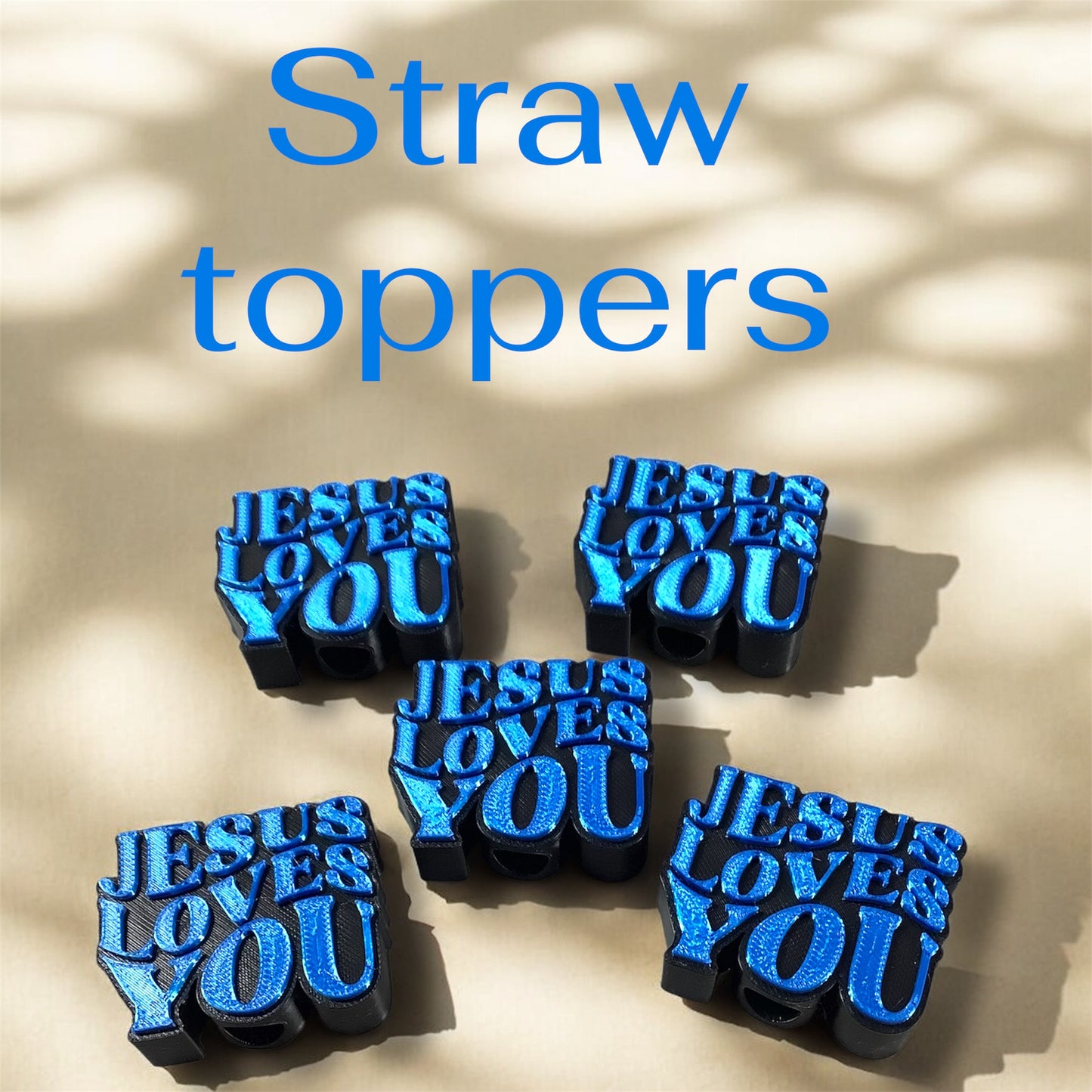 Straw toppers