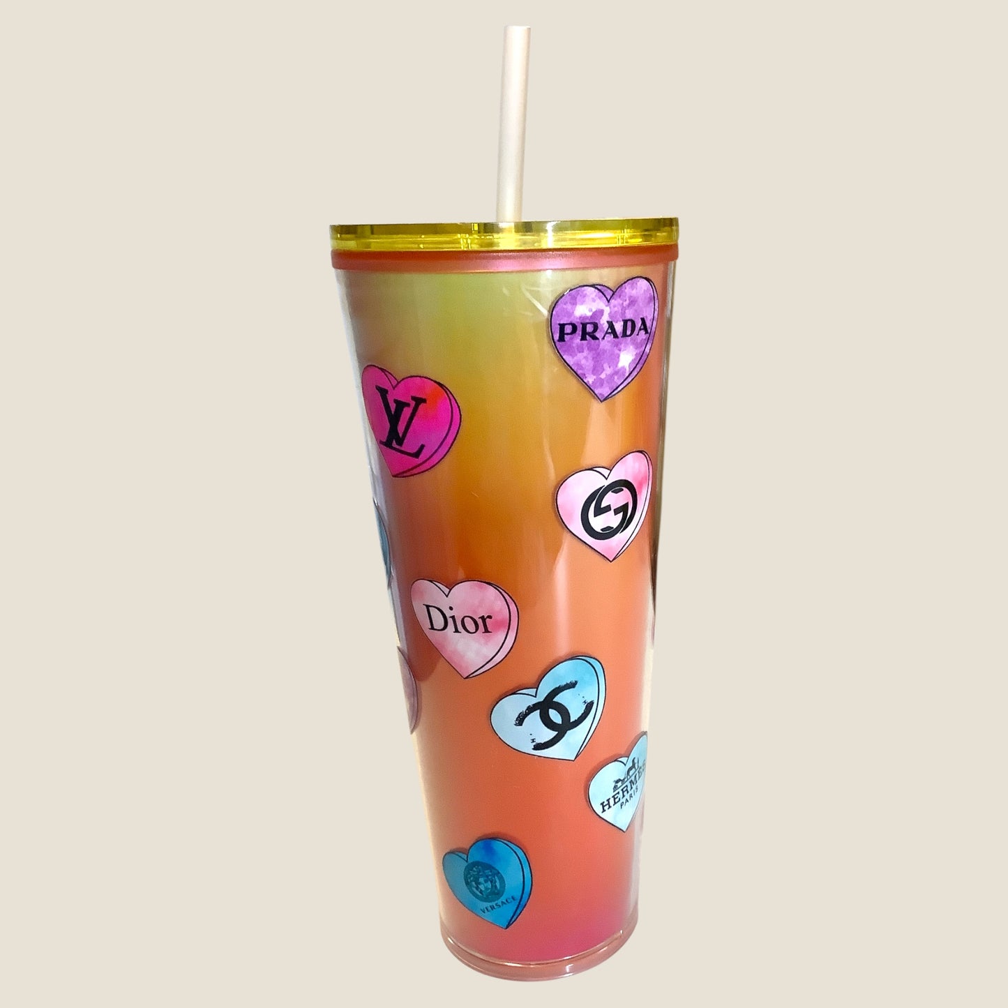 Vaso de 20 onzas en acrilico