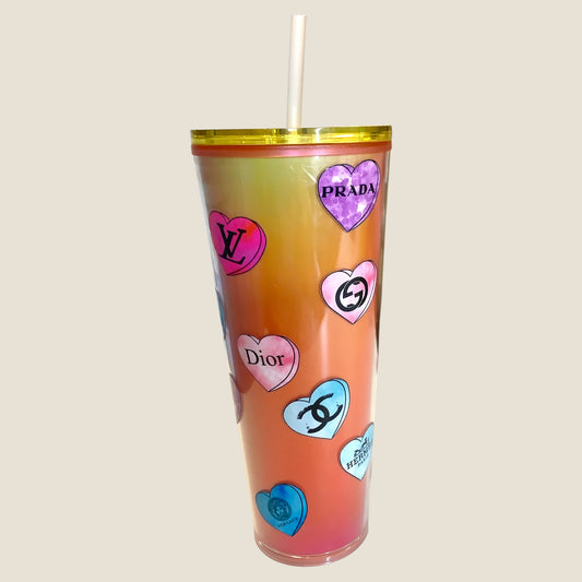 Vaso de 20 onzas en acrilico