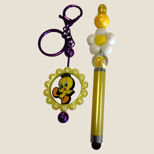 Set de llavero y lapiz tactil