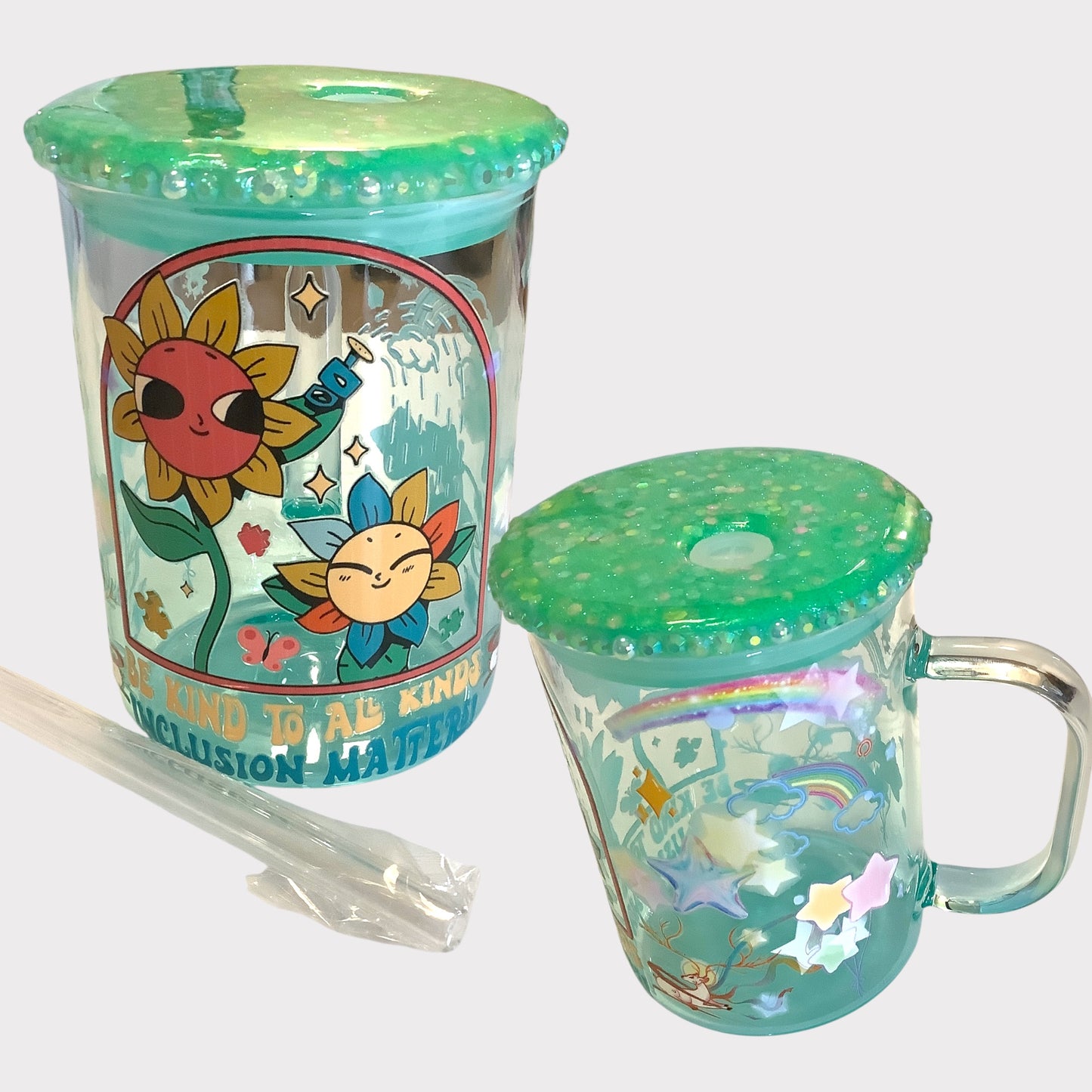 Taza de cristal de 17 onzas